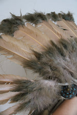 Native American Feather War Bonnet Headdress