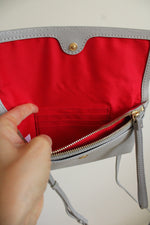 Dooney & Burke Gray Crossbody Bag