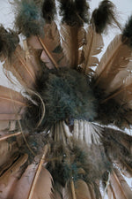 Native American Feather War Bonnet Headdress