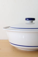 Salem Stoneware Covered Casserole White Dish | 10"