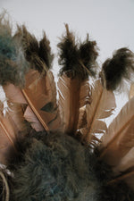 Native American Feather War Bonnet Headdress