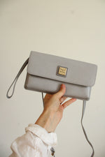 Dooney & Burke Gray Crossbody Bag