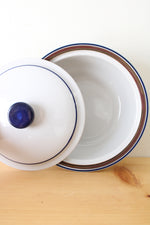 Salem Stoneware Covered Casserole White Dish | 10"