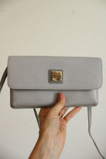 Dooney & Burke Gray Crossbody Bag