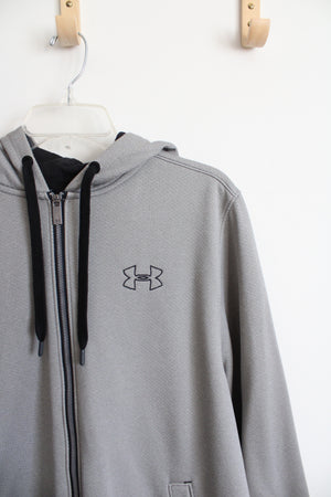 Under Armour Gray & Black Jacket | XL