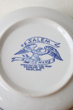 Salem Stoneware Covered Casserole White Dish | 10"