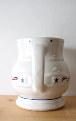 Longaberger All American Woven Traditions Pattern Pitcher