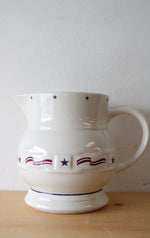 Longaberger All American Woven Traditions Pattern Pitcher