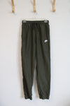 Nike Olive Green Jogger Sweatpants | Youth XL