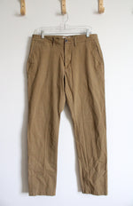Goodfellow & Co. Tan Hennepin Chino Athletic Fit Pants | 34X34