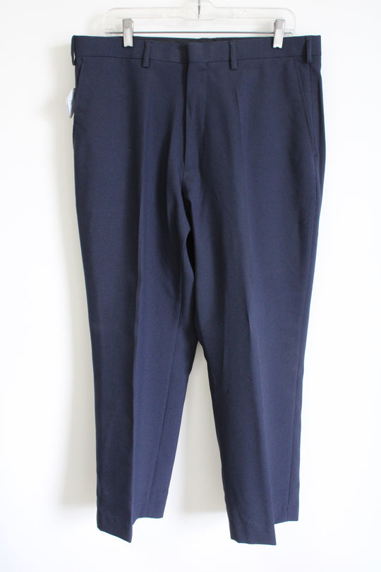 NEW Haband Executive Division Navy Dress Pants | 36S