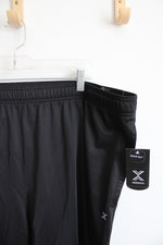 NEW Xersion Black Tricot Sweatpants | 3XL