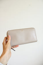 Kate Spade Taupe Leather Wallet