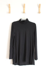 NEW Grace Elements Long Black Turtleneck | S