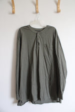 RedHead Green Henley Shirt | 3XL