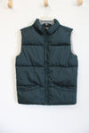 Old Navy Evergreen Puffer Vest | Youth XL (14/16)