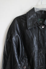Wild Fable Black Vegan Leather Jacket | XS