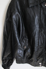 Wild Fable Black Vegan Leather Jacket | XS