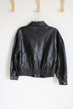 Wild Fable Black Vegan Leather Jacket | XS