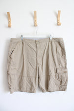 Wrangler Tan Cargo Shorts | 42