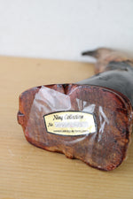 Ning Collection Handcrafted In Thailand Bird Of Prey Eagle Wooden Carved Shelf Decor