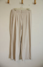 NEW Rhone Beige Pleated Trouser | 10
