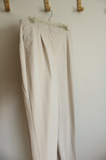 NEW Rhone Beige Pleated Trouser | 10