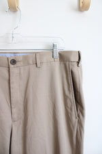 Haggar Classic Fit Tan Dress Pants | 36X32