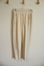 Old Navy PowerSoft Cream Jogger Pant | XS