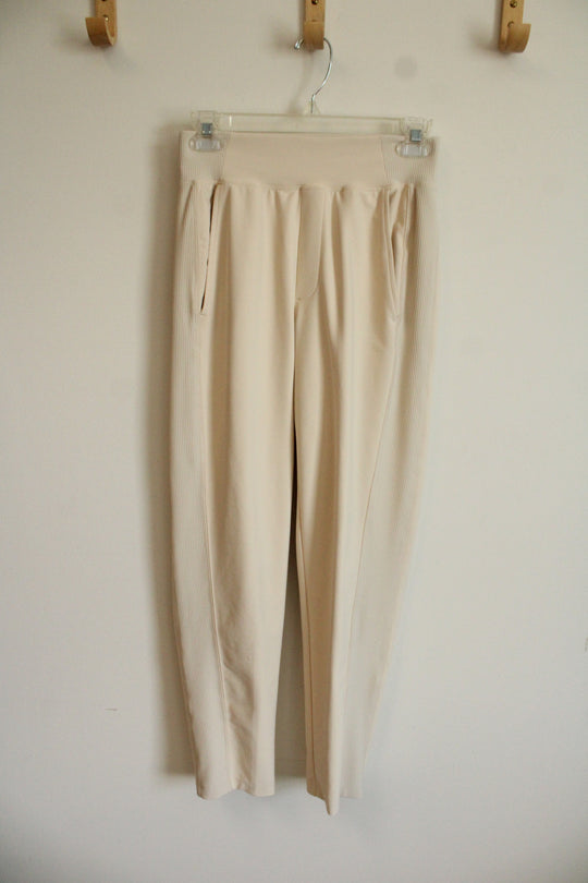 Old Navy PowerSoft Cream Jogger Pant | XS