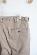 Haggar Classic Fit Tan Dress Pants | 36X32