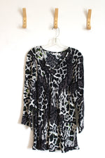 Masai Galit Animal Print Tunic Dress | L