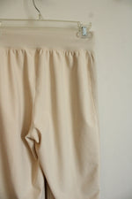 Old Navy PowerSoft Cream Jogger Pant | XS