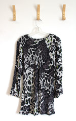 Masai Galit Animal Print Tunic Dress | L