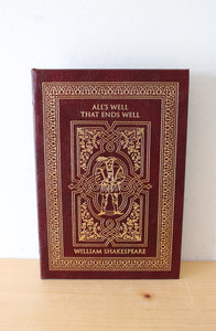 All's Well That Ends Well By William Shakespeare Easton Press