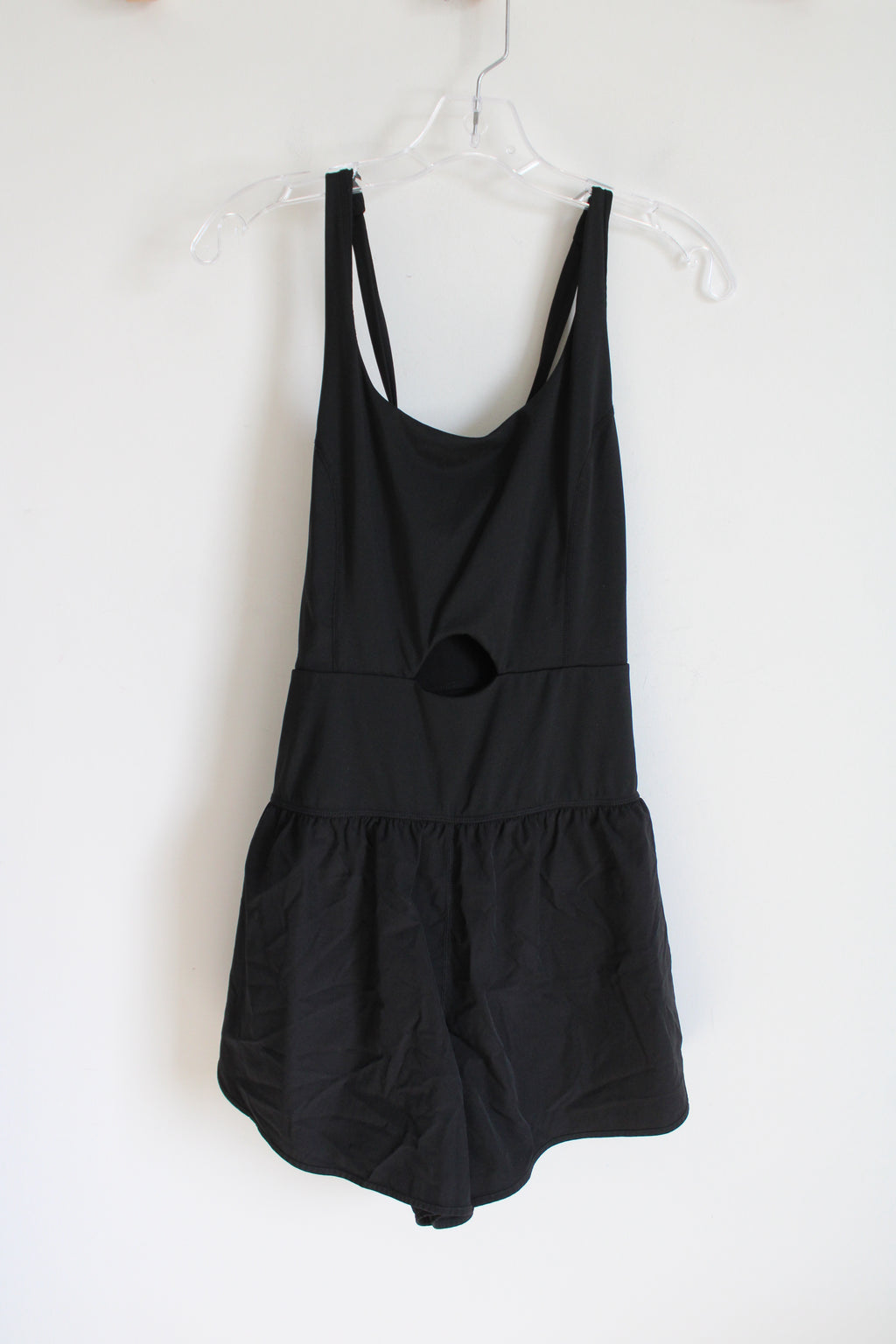 Black Stretch Athleticwear Romper | XL