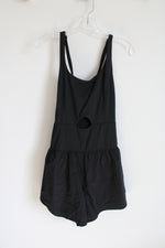 Black Stretch Athleticwear Romper | XL