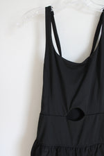 Black Stretch Athleticwear Romper | XL