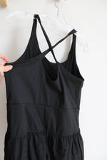 Black Stretch Athleticwear Romper | XL