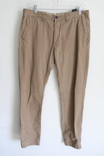 L.O.G.G. H&M Slim Fit Tan Chino Pant | 34X30