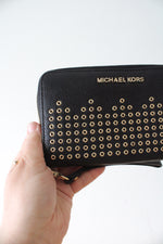 Michael Kors Hayes Black Wristlet Wallet