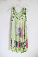 Shoreline Light Green Boho Style Dress | One Size