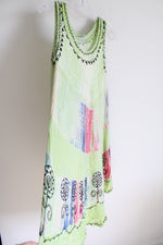 Shoreline Light Green Boho Style Dress | One Size