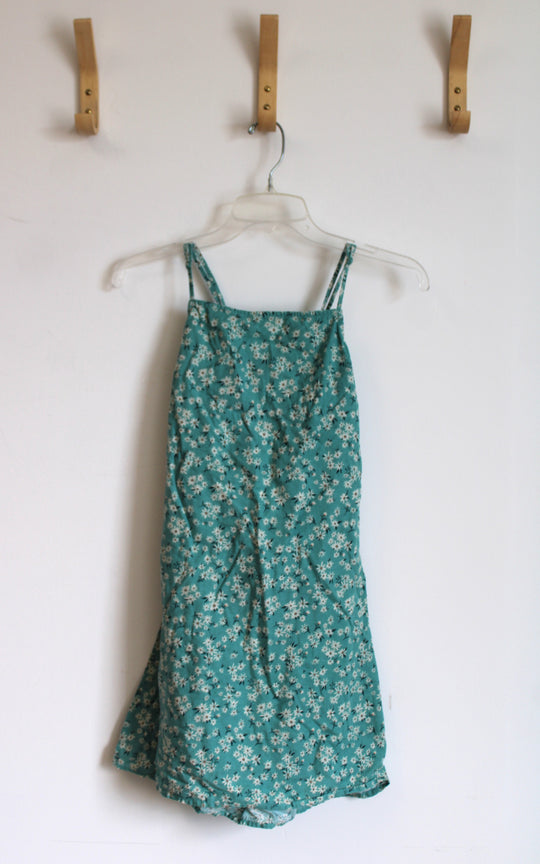 American Eagle Open Back Floral Sleeveless Mini Dress | S