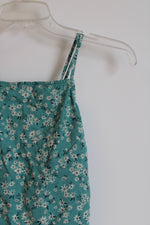 American Eagle Open Back Floral Sleeveless Mini Dress | S