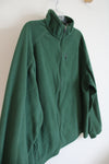 L.L. Bean Green Full Zip Fleece Jacket | XL