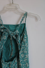 American Eagle Open Back Floral Sleeveless Mini Dress | S