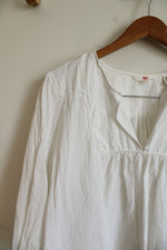Levi's White Cotton Blouse | M