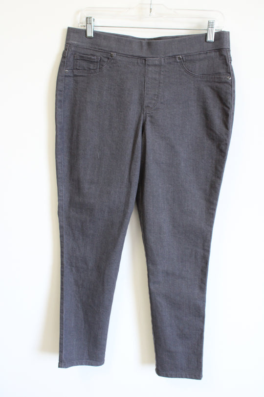 Purple & More Gray Jegging | 10 Petite