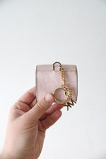Michael Kors Jet Set Pink Airpods Case Keychain